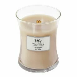 WoodWick White Honey Medium Hourglass Candle