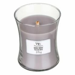 WoodWick Wood Smoke Medium Hourglass Candle