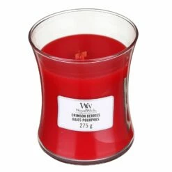 WoodWick Crimson Berries Medium Hourglass Candle