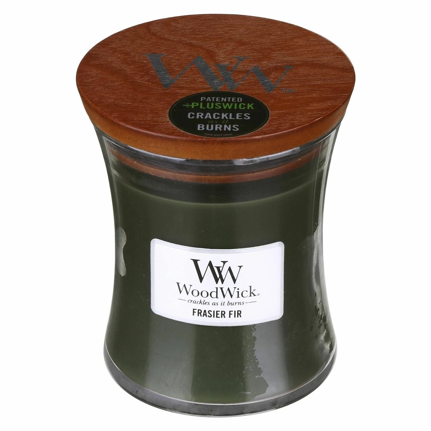 WoodWick Frasier Fir Medium Hourglass Candle 2 WoodWick Frasier Fir Medium Hourglass Candle - Image 2
