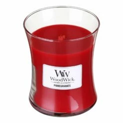 WoodWick Pomegranate Medium Hourglass Candle