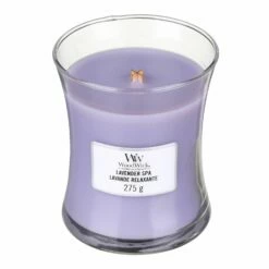 WoodWick Lavender Spa Medium Hourglass Candle