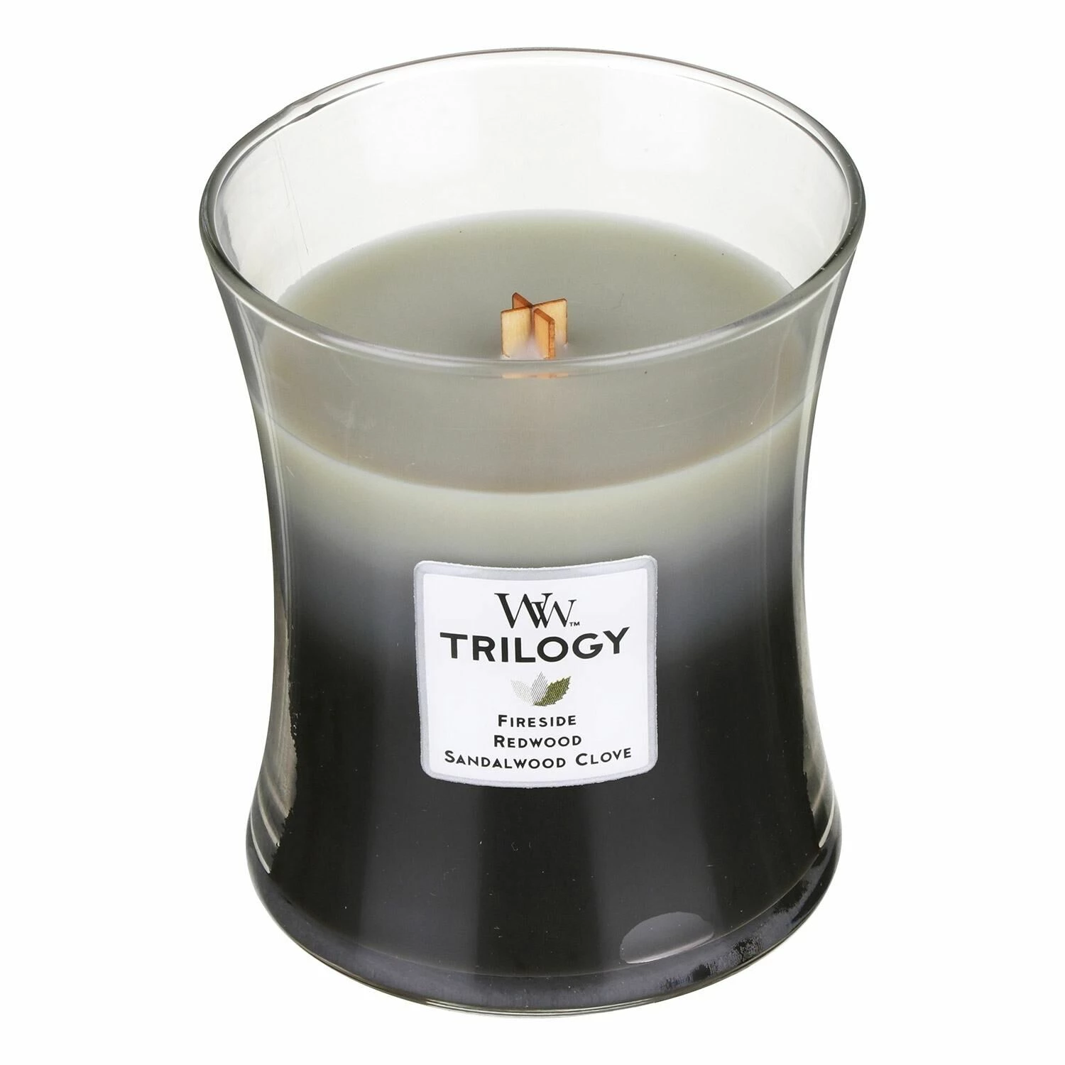 WoodWick Warm Woods Medium Trilogy Candle 1 WoodWick Warm Woods Medium Trilogy Candle
