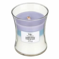 WoodWick Calming Retreat Medium Trilogy Candle