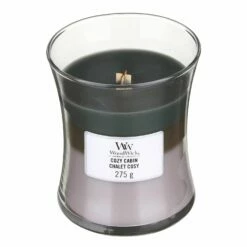 WoodWick Cozy Cabin Medium Trilogy Candle