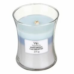 WoodWick Woven Comforts Medium Trilogy Candle