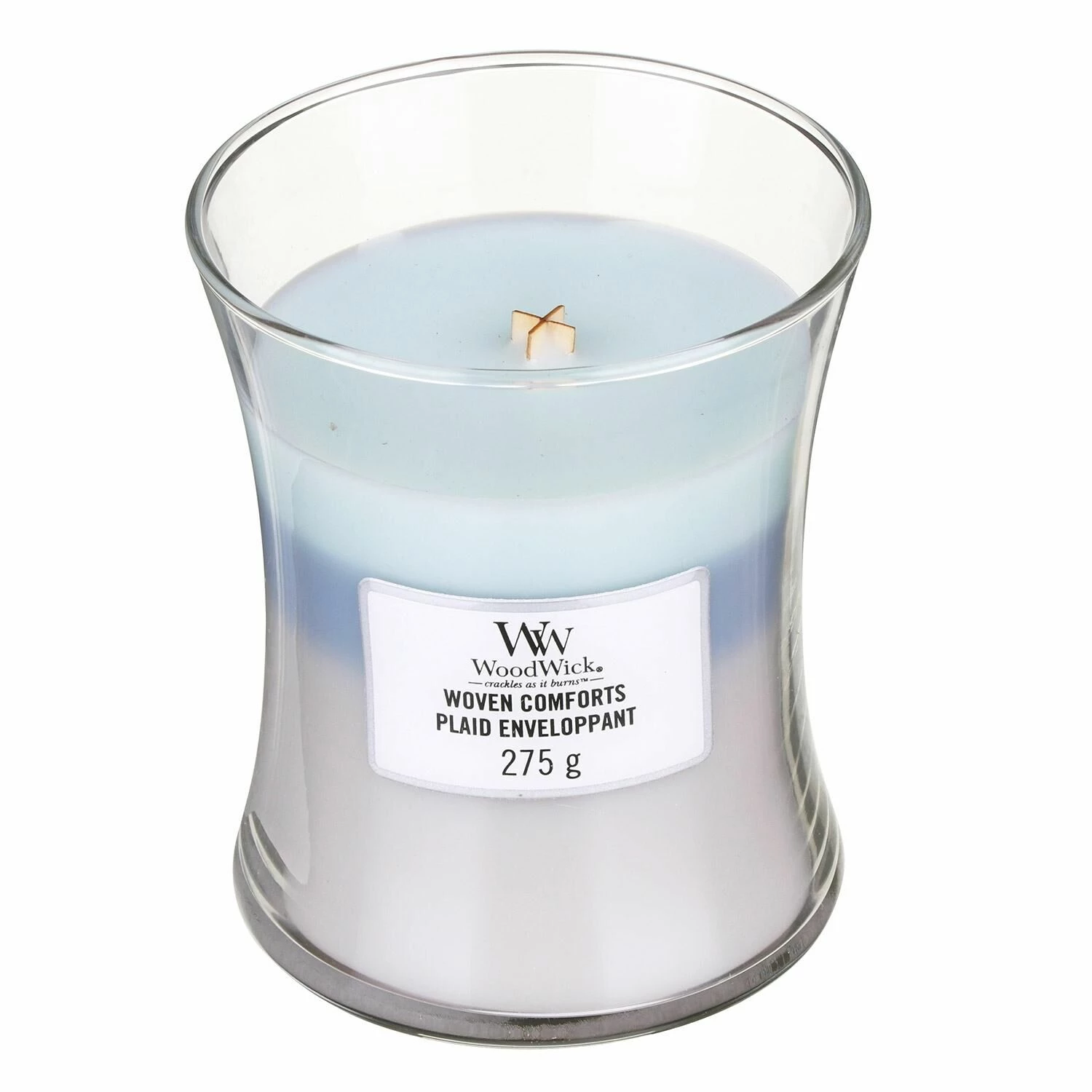 WoodWick Woven Comforts Medium Trilogy Candle 1 WoodWick Woven Comforts Medium Trilogy Candle