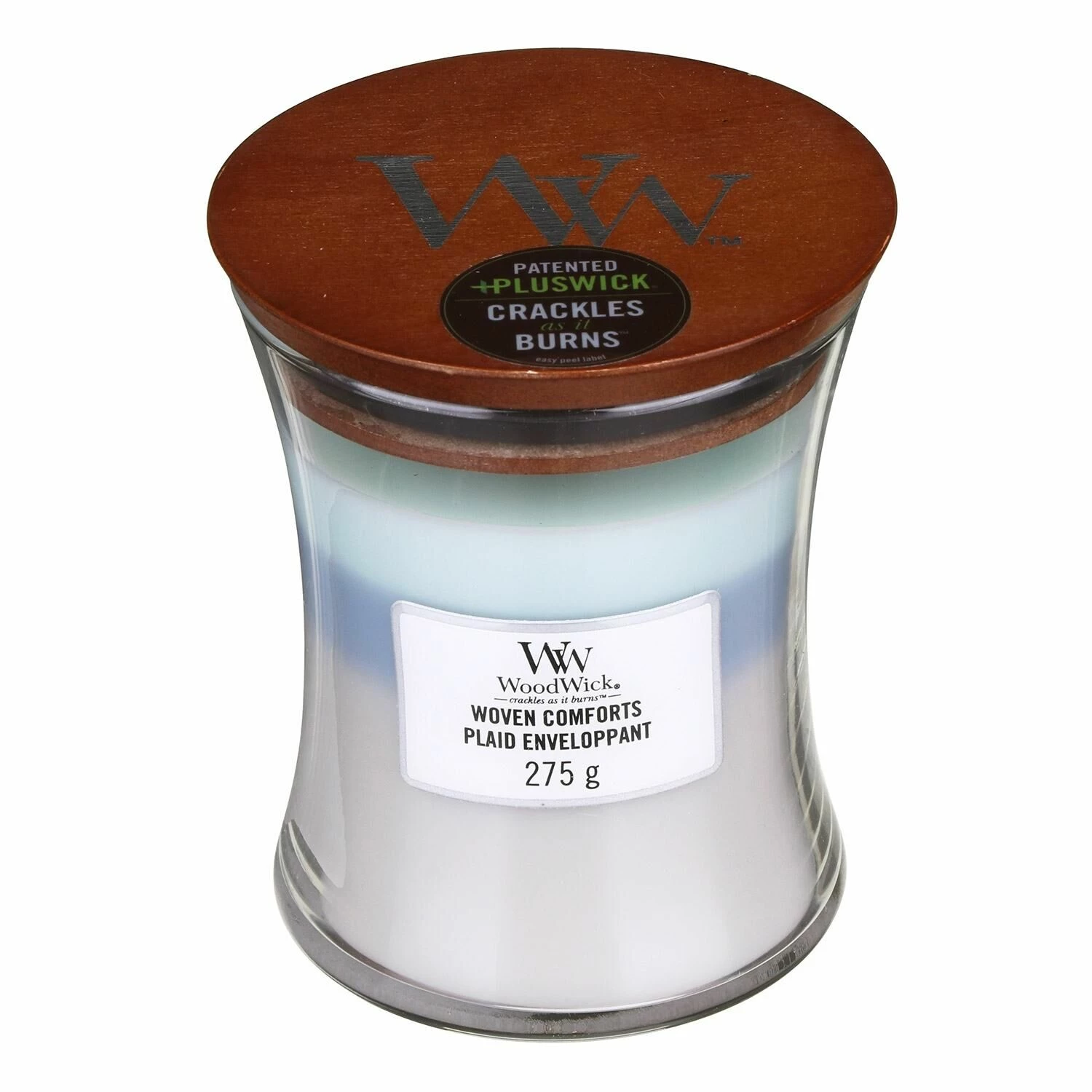 WoodWick Woven Comforts Medium Trilogy Candle 2 WoodWick Woven Comforts Medium Trilogy Candle - Image 2