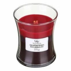 WoodWick Sun Ripened Berries Medium Trilogy Candle