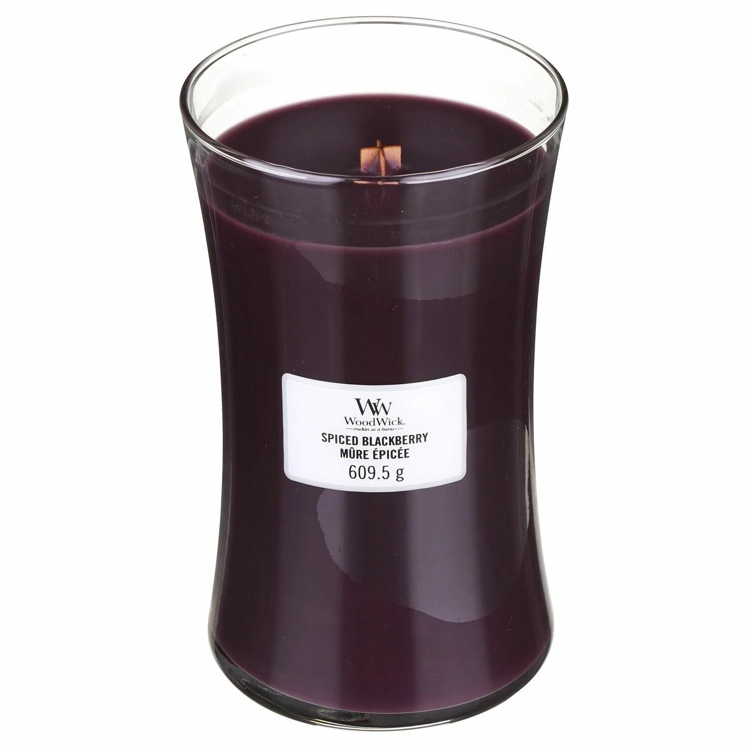 WoodWick Spiced Blackberry Large Hourglass Candle 1 WoodWick Spiced Blackberry Large Hourglass Candle