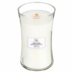 WoodWick Island Coconut Large Hourglass Candle