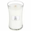 WoodWick Linen Large Hourglass Candle