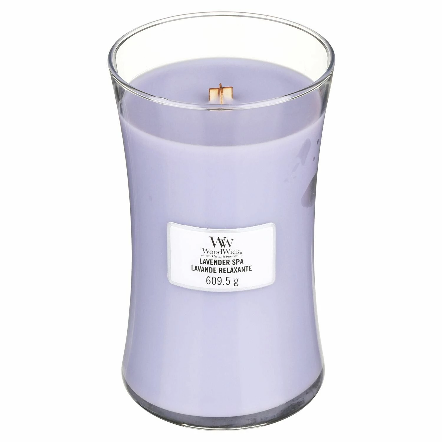WoodWick Lavender Spa Large Hourglass Candle 1 WoodWick Lavender Spa Large Hourglass Candle