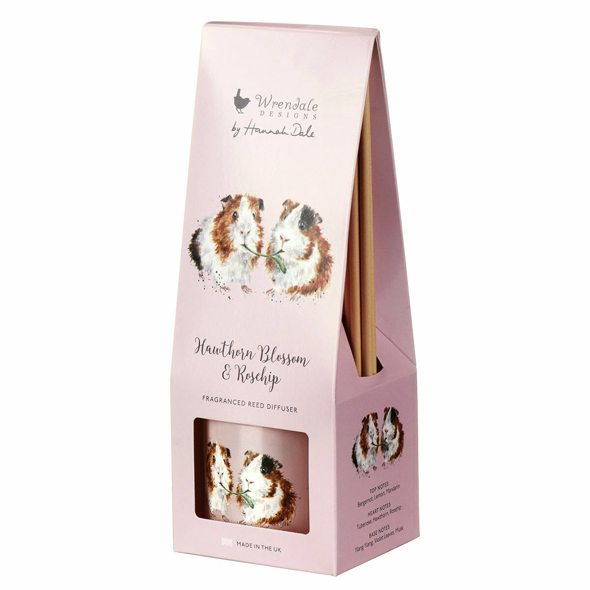Wrendale ‘Lettuce Be Friends’ Hedgerow Guinea Pig Reed Diffuser 4 Wrendale ‘Lettuce Be Friends’ Hedgerow Guinea Pig Reed Diffuser - Image 4