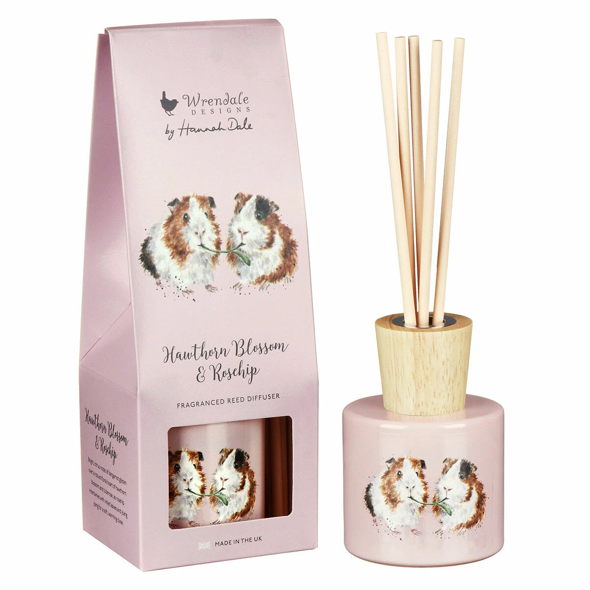 Wrendale ‘Lettuce Be Friends’ Hedgerow Guinea Pig Reed Diffuser 5 Wrendale ‘Lettuce Be Friends’ Hedgerow Guinea Pig Reed Diffuser - Image 5