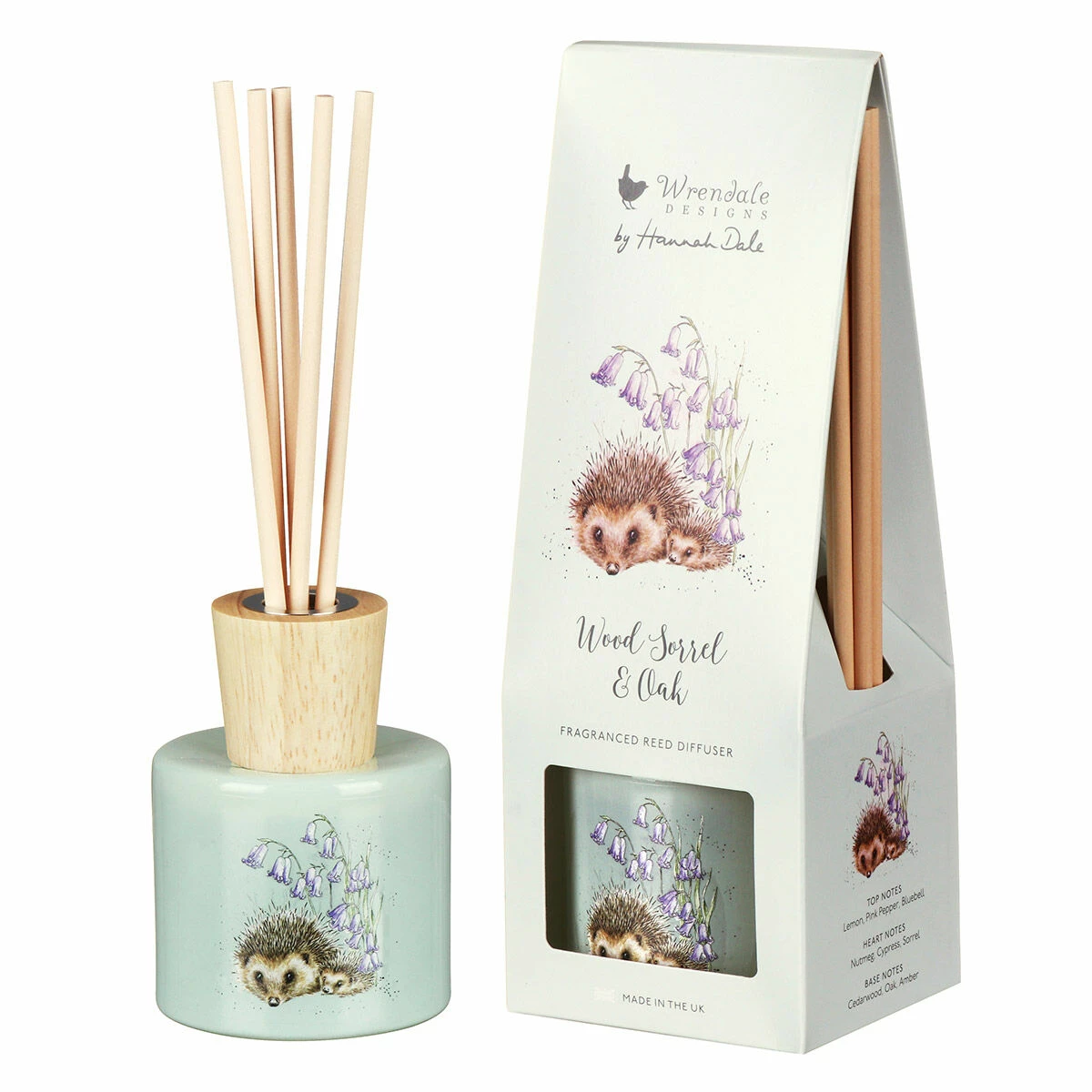 Wrendale ‘Love And Hedgehugs’ Woodland Hedgehog Reed Diffuser 1 Wrendale ‘Love And Hedgehugs’ Woodland Hedgehog Reed Diffuser