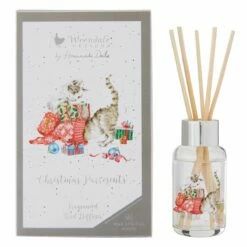 Wrendale ‘Christmas Purresents’ 40ml Christmas Reed Diffuser
