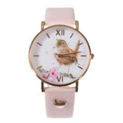 Wrendale ‘Little Tweets’ Bird Leather Watch