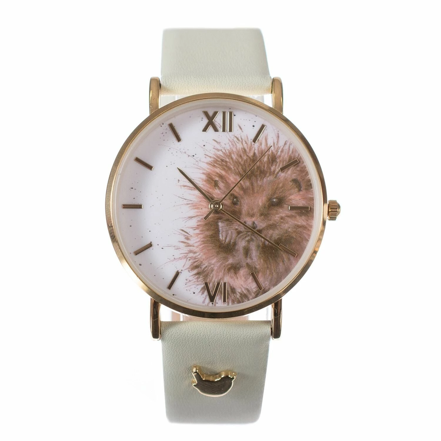 Wrendale ‘Awakening’ Hedgehog Leather Watch 1 Wrendale ‘Awakening’ Hedgehog Leather Watch