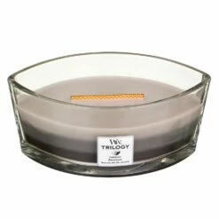 WoodWick Warm Woods Hearthwick Ellipse Trilogy Candle