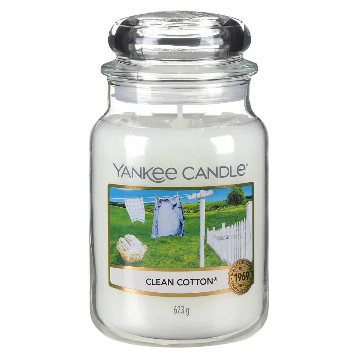 Yankee Candle Clean Cotton Large Jar Candle 1 Yankee Candle Clean Cotton Large Jar Candle