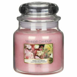 Yankee Candle Fresh Cut Roses Medium Jar Candle