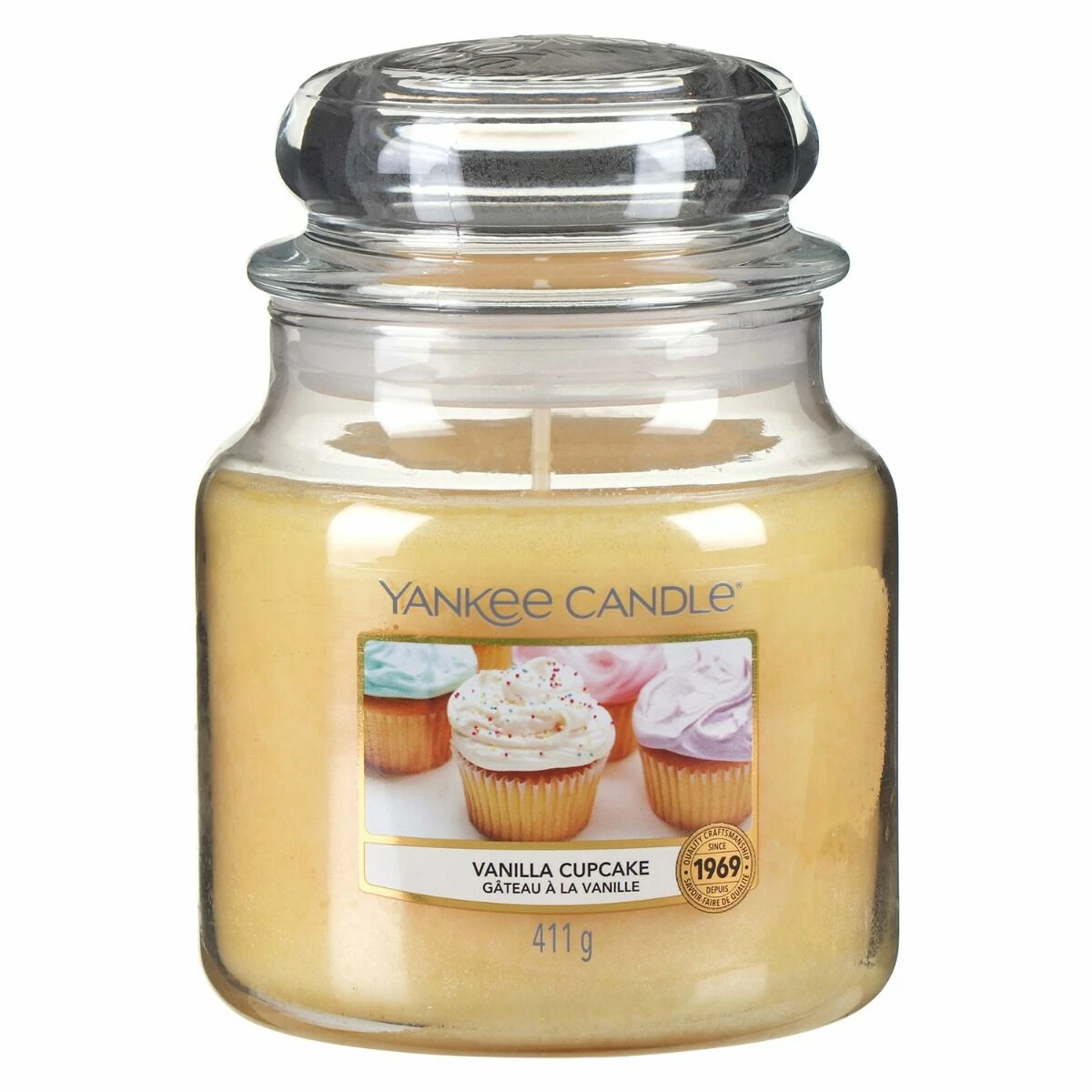 Yankee Candle Vanilla Cupcake Medium Jar Candle 1 Yankee Candle Vanilla Cupcake Medium Jar Candle