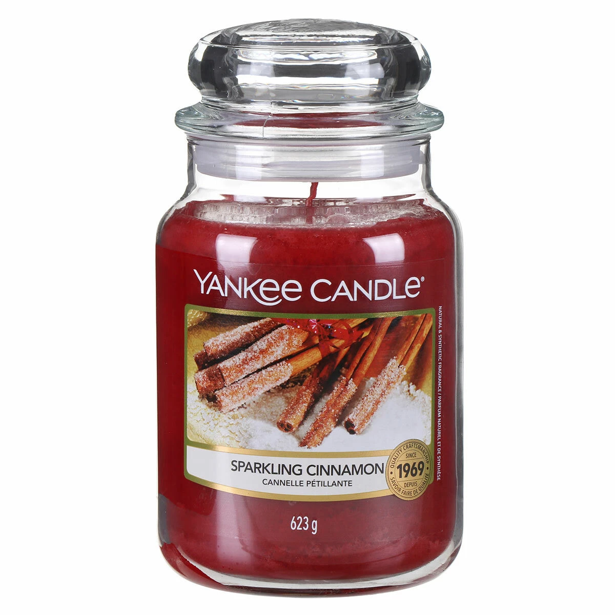 Yankee Candle Sparkling Cinnamon Large Jar Candle 1 Yankee Candle Sparkling Cinnamon Large Jar Candle