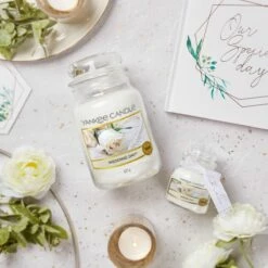Yankee Candle Wedding Day Large Jar Candle -gifts shop yankee candle 115438e wedding day large jar candle lifestyle 1