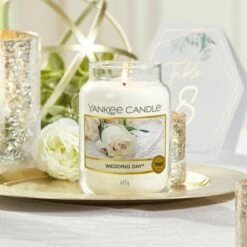 Yankee Candle Wedding Day Large Jar Candle -gifts shop yankee candle 115438e wedding day large jar candle lifestyle 4