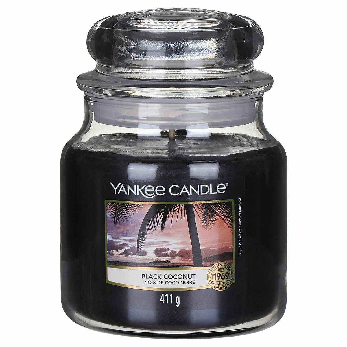 Yankee Candle Black Coconut Medium Jar Candle 1 Yankee Candle Black Coconut Medium Jar Candle