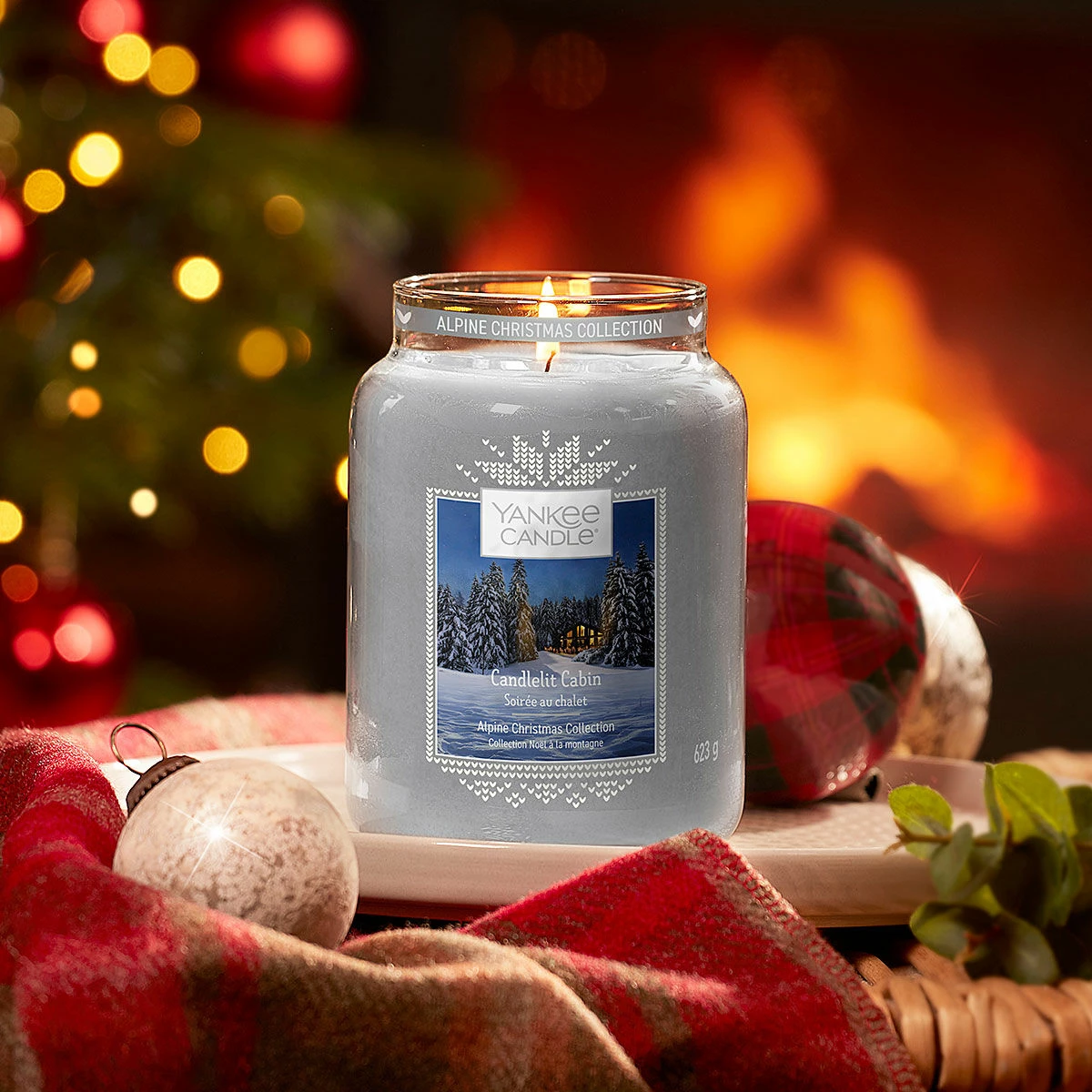 Yankee Candle Candlelit Cabin Large Jar Candle 3 Yankee Candle Candlelit Cabin Large Jar Candle - Image 3