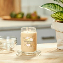 Yankee Candle Vanilla Cupcake Signature Large Jar Candle -gifts shop yankee candle 1629969e vanilla cupcake signature large jar candle lifestyle 3