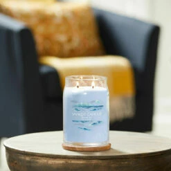 Yankee Candle Ocean Air Signature Large Jar Candle -gifts shop yankee candle 1629984e ocean air signature large jar candle lifestyle 3