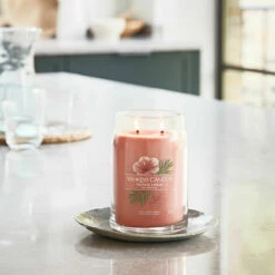 Yankee Candle Tropical Breeze Signature Large Jar Candle -gifts shop yankee candle 1629985e tropical breeze signature large jar candle lifestyle 1