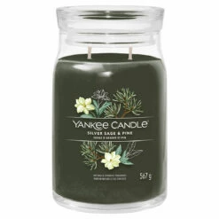 Yankee Candle Silver Sage & Pine Signature Large Jar Candle