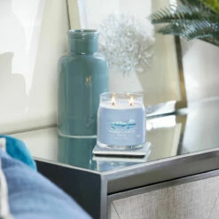 Yankee Candle Ocean Air Signature Medium Jar Candle -gifts shop yankee candle 1630018e ocean air signature medium jar candle lifestyle 1