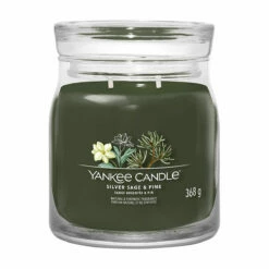 Yankee Candle Silver Sage & Pine Signature Medium Jar Candle