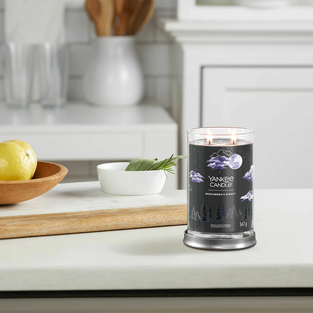 Yankee Candle Midsummers Night Signature Large Tumbler Candle 3 Yankee Candle Midsummers Night Signature Large Tumbler Candle - Image 3