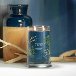 Yankee Candle Bayside Cedar Signature Large Tumbler Candle -gifts shop yankee candle 1630048e bayside cedar signature large tumbler candle lifestyle 1