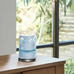 Yankee Candle Ocean Air Signature Large Tumbler Candle 7 Yankee Candle Ocean Air Signature Large Tumbler Candle -gifts shop yankee candle 1630052e ocean air signature large tumbler candle lifestyle 3