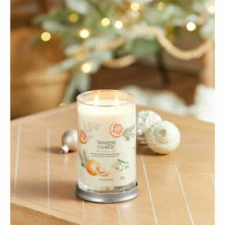 Yankee Candle White Spruce & Grapefruit Signature Large Tumbler Candle 6 Yankee Candle White Spruce & Grapefruit Signature Large Tumbler Candle -gifts shop yankee candle 1630060e white spruce grapefruit signature large tumbler candle lifestyle 1
