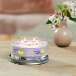 Yankee Candle Lemon Lavender Signature Multi-Wick Tumbler Candle -gifts shop yankee candle 1630072e lemon lavender signature multi wick tumbler candle lifestyle 1