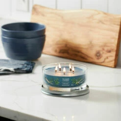 Yankee Candle Bayside Cedar Signature Multi-Wick Tumbler Candle -gifts shop yankee candle 1630082e bayside cedar signature multi wick tumbler candle lifestyle 1