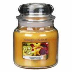 Yankee Candle Tropical Starfruit Medium Jar Candle