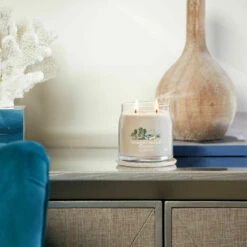 Yankee Candle Seaside Woods Signature Medium Jar Candle -gifts shop yankee candle 1630669e seaside woods signature medium jar candle lifestyle 1