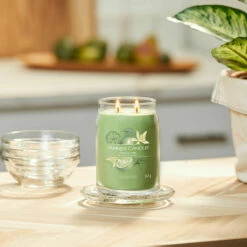 Yankee Candle Vanilla Lime Signature Large Jar Candle -gifts shop yankee candle 1630694e vanilla lime signature large jar candle lifestyle 2