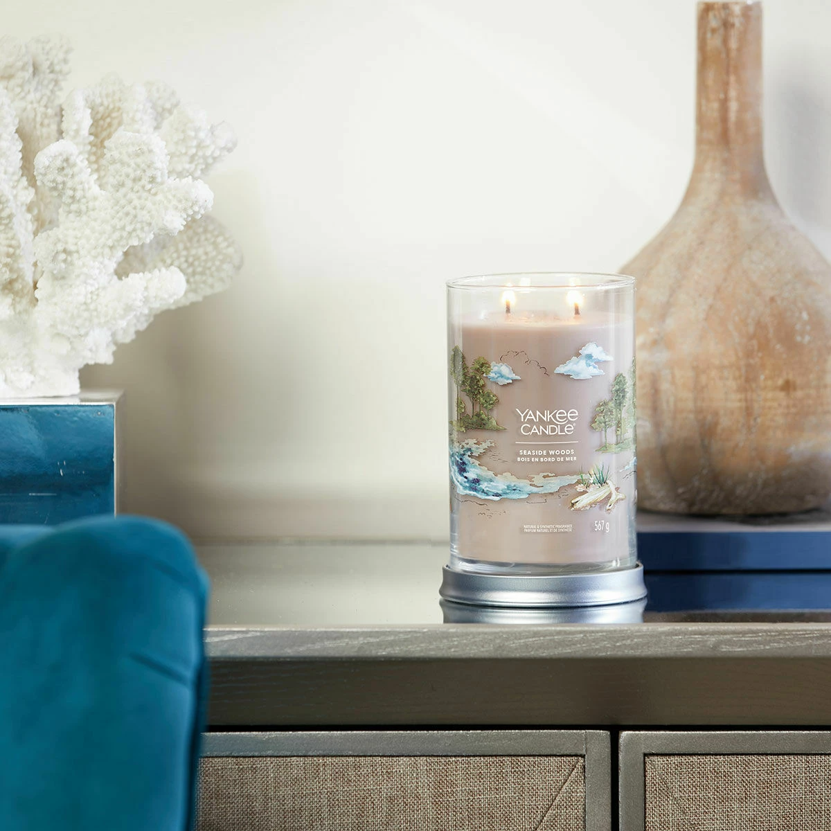 Yankee Candle Seaside Woods Signature Large Tumbler Candle 3 Yankee Candle Seaside Woods Signature Large Tumbler Candle - Image 3