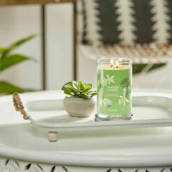 Yankee Candle Vanilla Lime Signature Large Tumbler Candle 5 Yankee Candle Vanilla Lime Signature Large Tumbler Candle -gifts shop yankee candle 1630721e vanilla lime signature large tumbler candle lifestyle 2