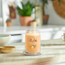 Yankee Candle Mango Ice Cream Signature Large Jar Candle 7 Yankee Candle Mango Ice Cream Signature Large Jar Candle -gifts shop yankee candle 1632326e mango ice cream signature large jar candle lifestyle 2